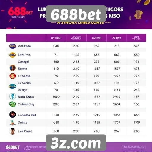 Estatísticas de usuários ativos na 688bet